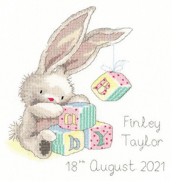 Playtime Bunny - Bothy Threads - Cross Stitch Kit
