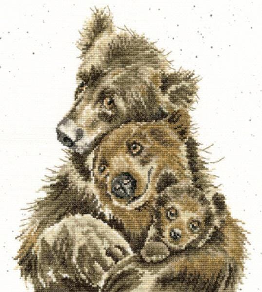 Bear Hugs - Bothy Threads - Cross Stitch Kit