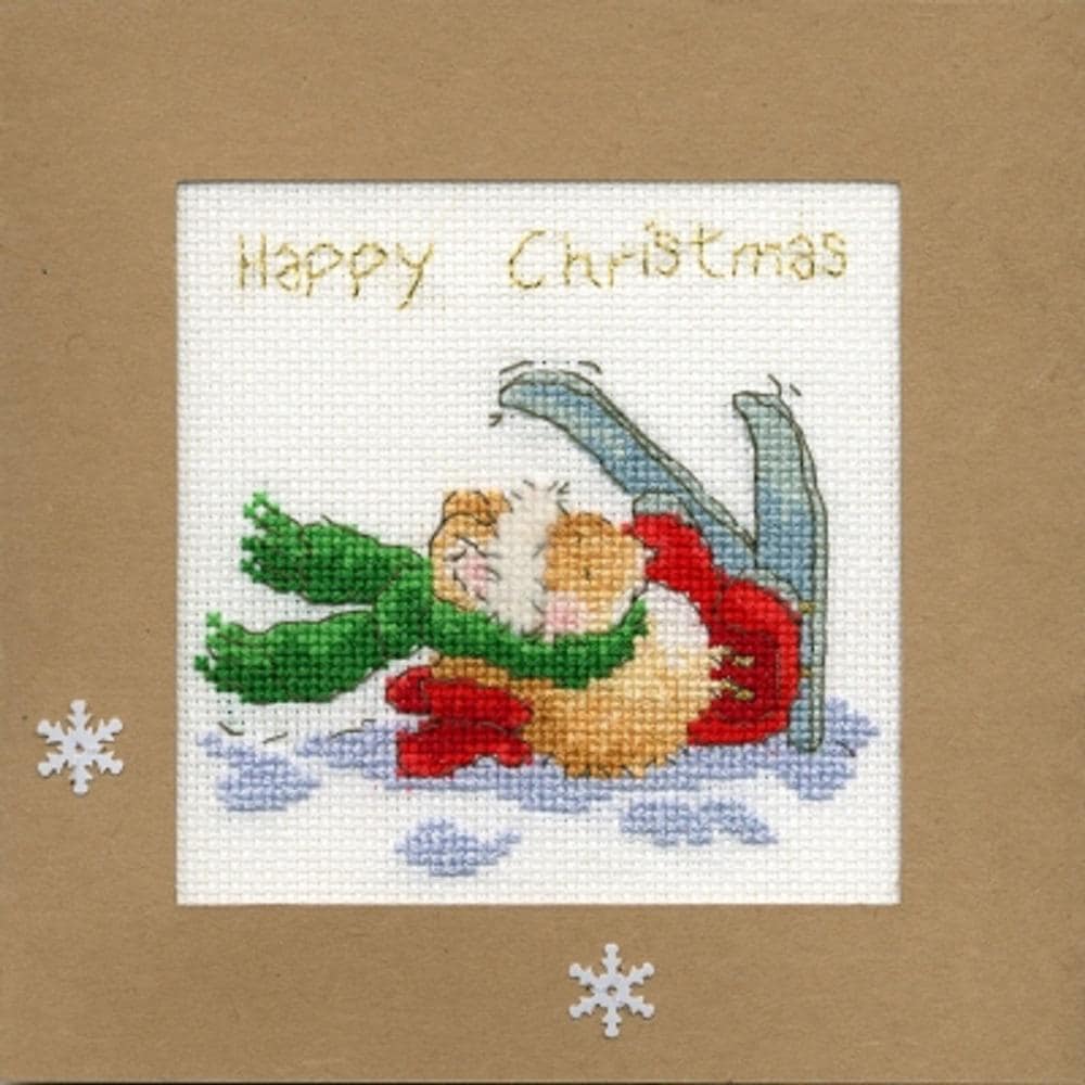 Apres Ski - Bothy Threads - Cross Stitch Greeting Card Kit