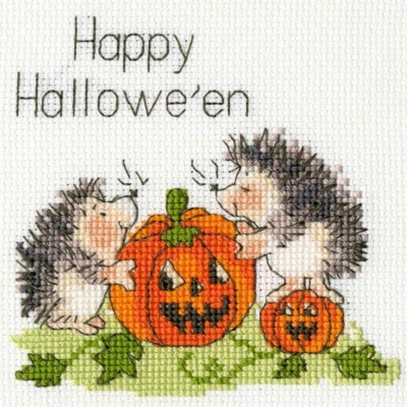 Jack O'Lantern - Bothy Threads - Cross Stitch Greeting Card Kit