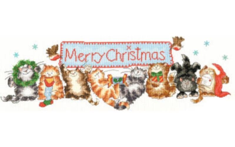 Merry Catmas - Bothy Threads - Cross Stitch Kit