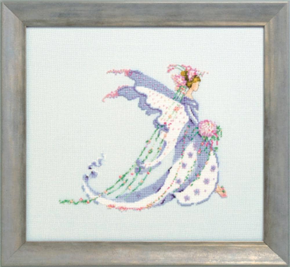 Calla Lily Bride - Nora Corbett - Chart, Beads, Specialty Thread - NC291