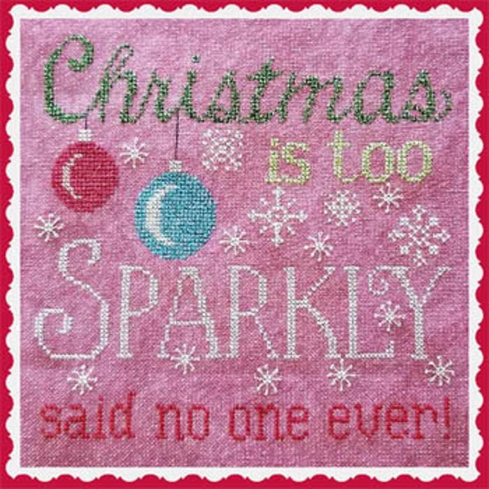 A Sparkling Christmas - Waxing Moon Designs - Chart, Threads, Beads - WM ML27