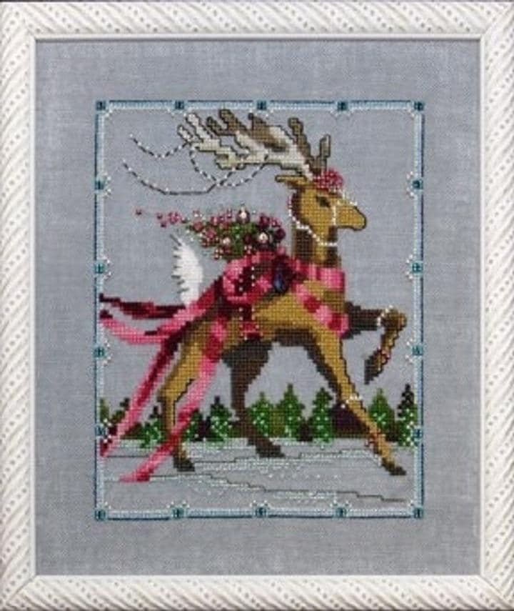 Dancer - Christmas - Nora Corbett - Chart, Beads, All Thread - NC115