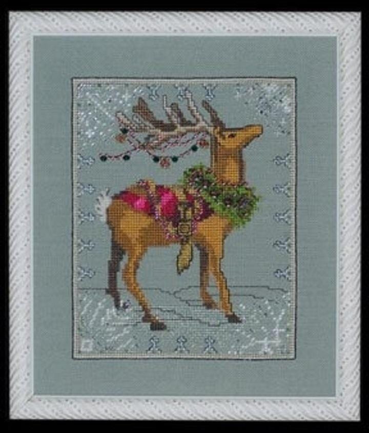 Donner - Christmas - Nora Corbett - Chart, Beads, All Thread - NC114