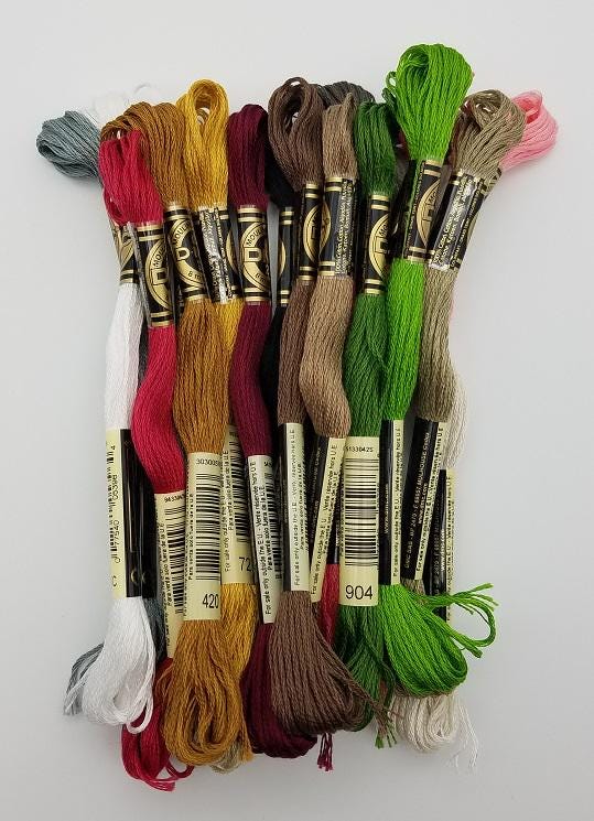 Donner - Christmas - Nora Corbett - Chart, Beads, All Thread - NC114