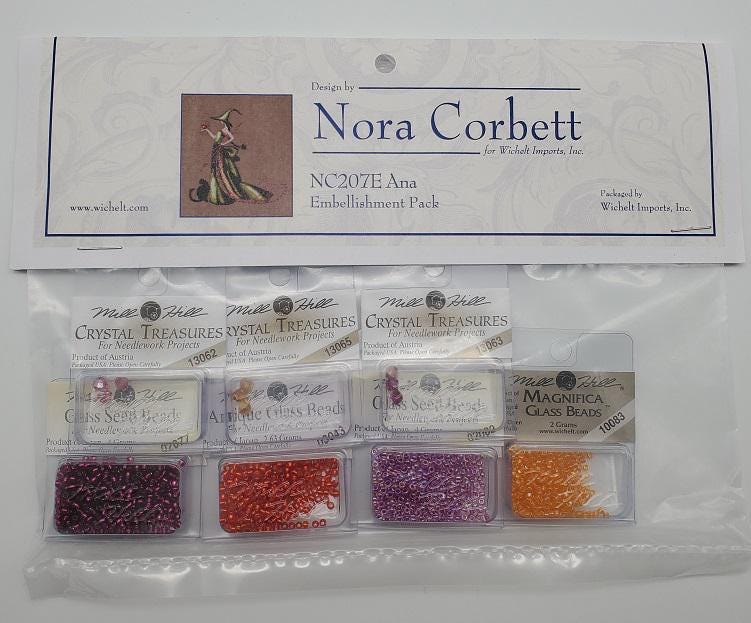 Ana - Nora Corbett - Chart, Beads, All Thread - NC207