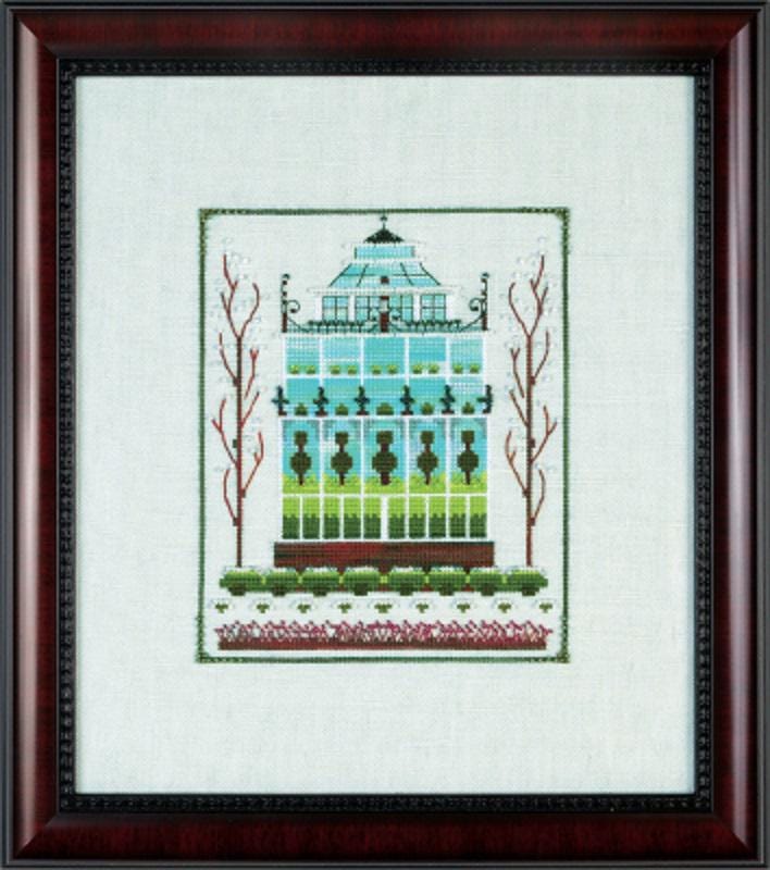Winter Topiary - Nora Corbett - Chart, Beads, All Thread - NC305