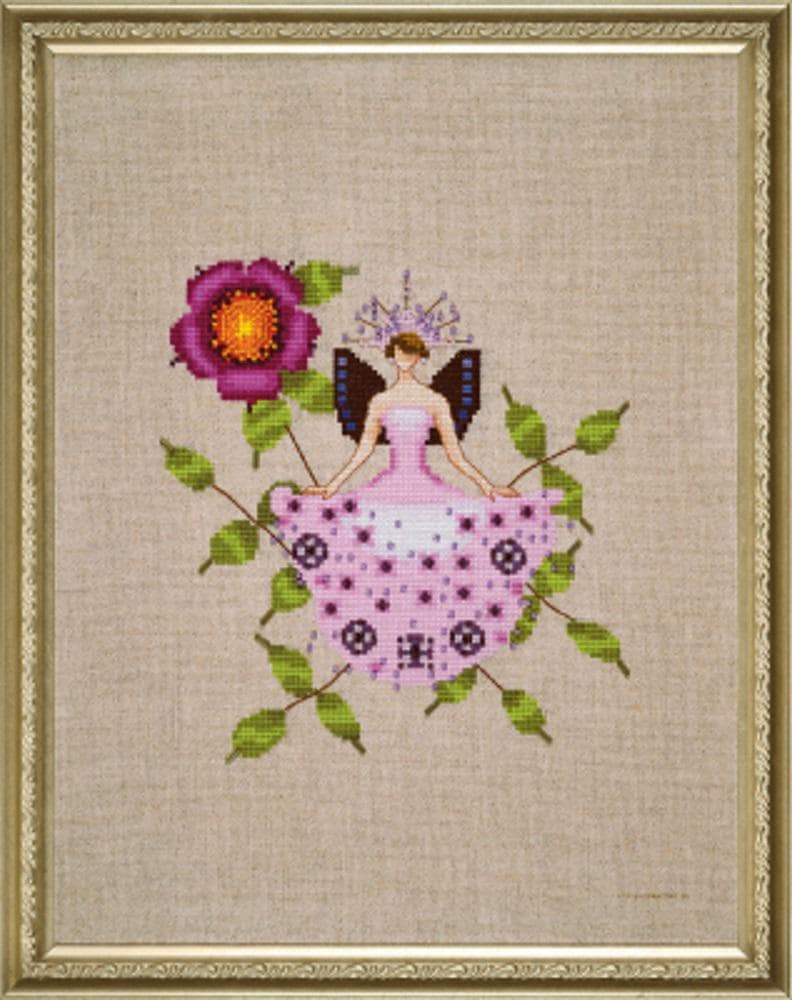 Malmedy Rose - Nora Corbett - Chart, Beads, Specialty Thread - NC302