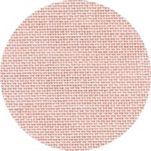 Touch of Pink 32ct Linen 18 x 27 Fat Quarter