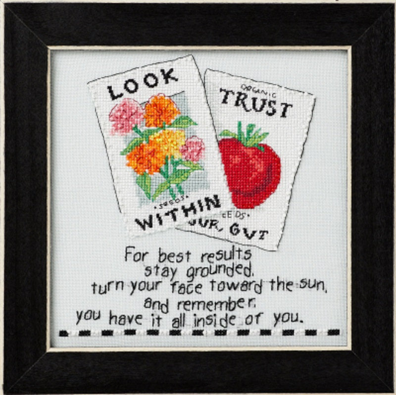 Look Within - Curly Girl - Mill Hill - Cross Stitch Kit