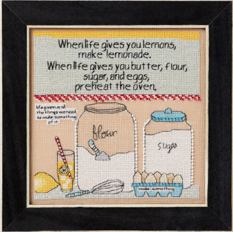 Make Lemonade - Curly Girl - Mill Hill - Cross Stitch Kit