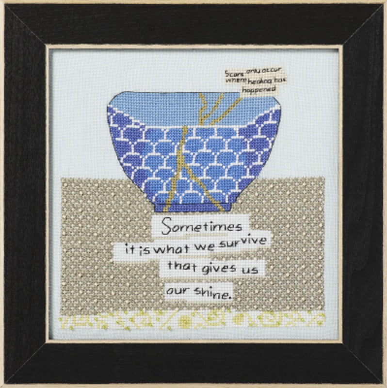 Give Us Our Shine - Curly Girl - Mill Hill - Cross Stitch Kit