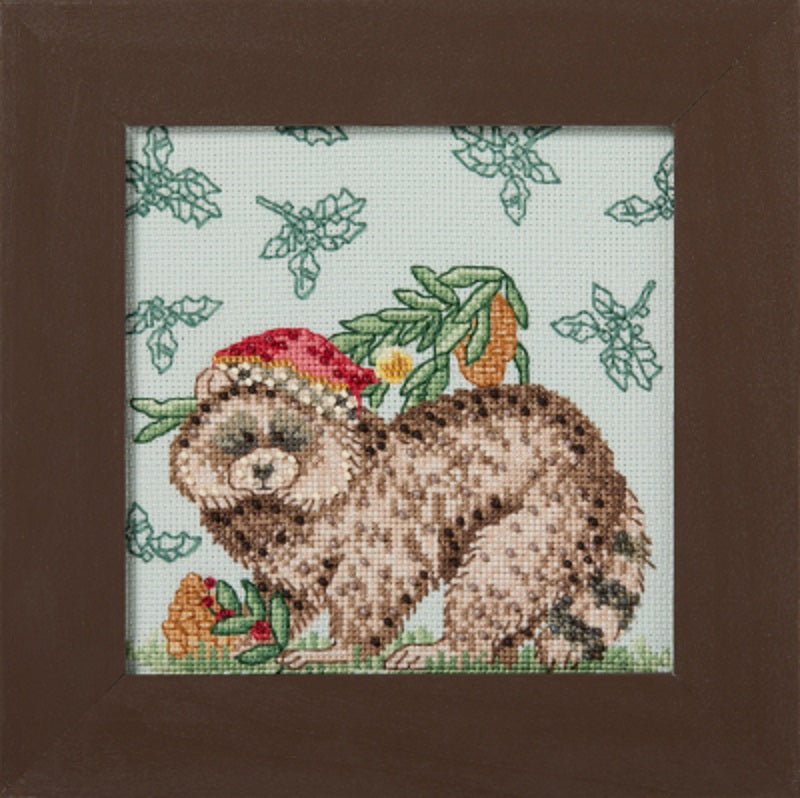Rocky Raccoon - Debbie Mumm - Mill Hill - Cross Stitch Kit