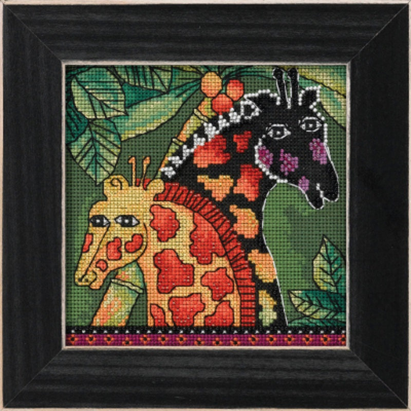 Giraffe - Laurel Burch - Mill Hill - Cross Stitch Kit - LB14-2211