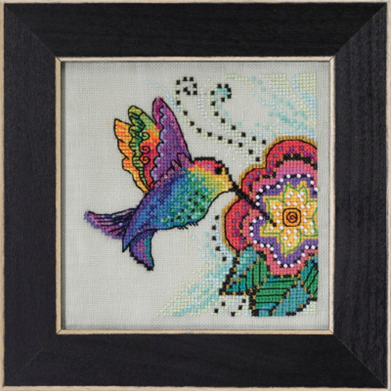 Hummingbird - Laurel Burch - Mill Hill - Cross Stitch Kit