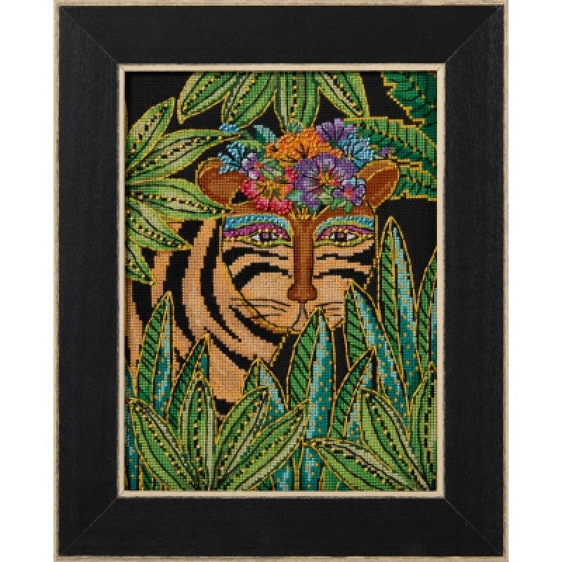 Tigress - Laurel Burch - Mill Hill - Cross Stitch Kit