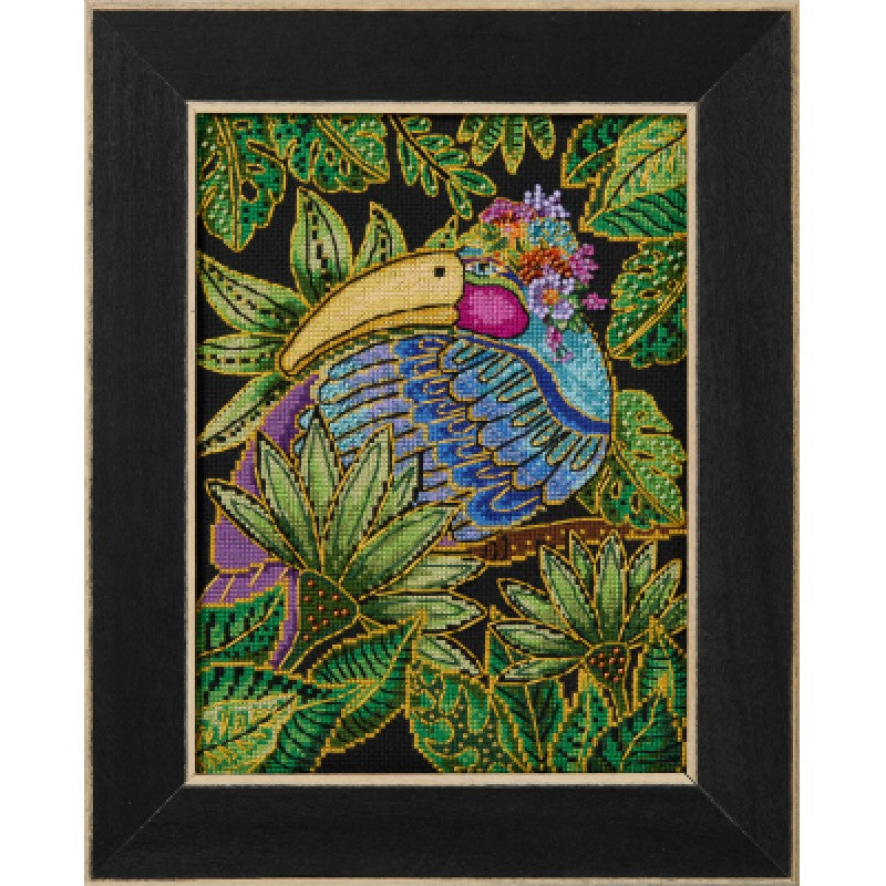 Toucan - Laurel Burch - Mill Hill - Cross Stitch Kit