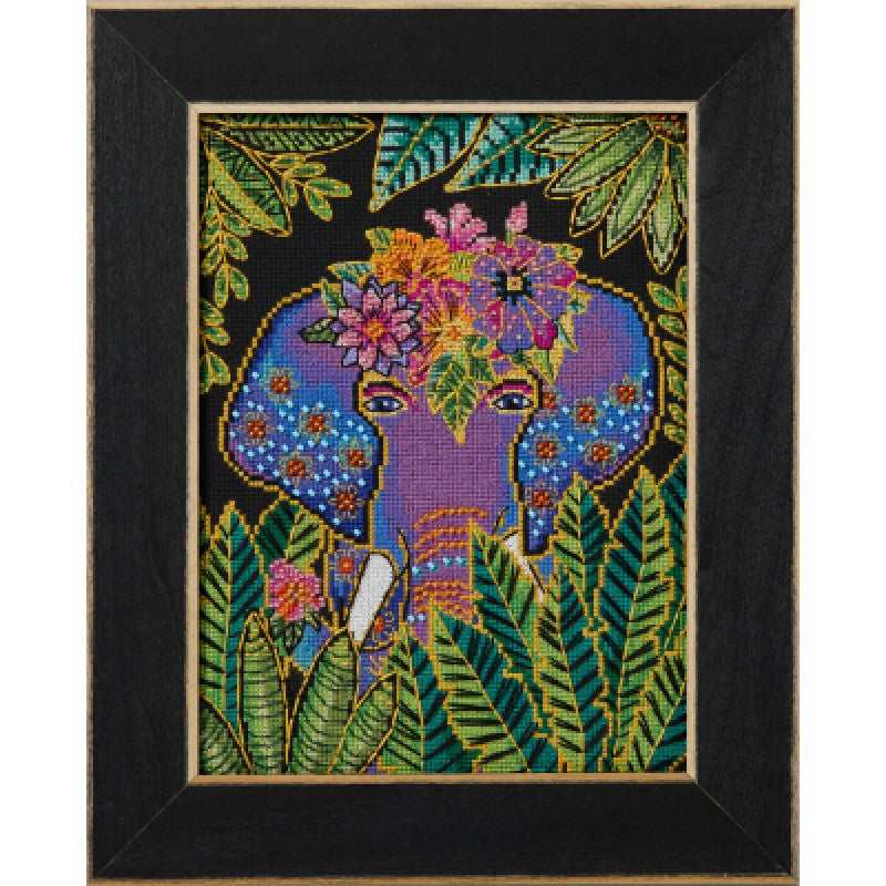 Elephant - Laurel Burch - Mill Hill - Cross Stitch Kit