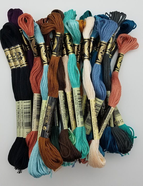 Portrait of Veronica - Mirabilia - Chart, Beads, All Thread - MD147