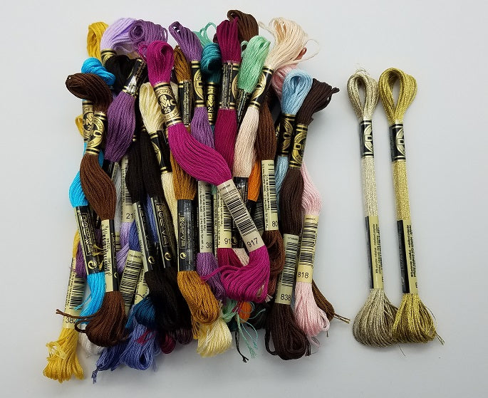 DMC Floss Set for Sun Goddess - Mirabilia MD155