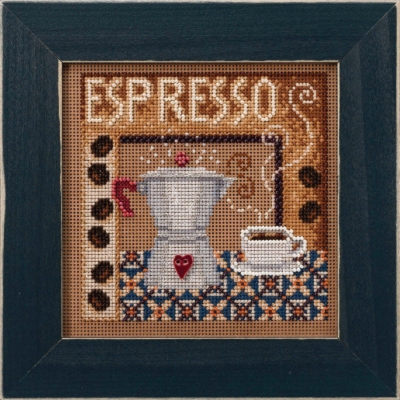Espresso - Mill Hill Buttons and Beads - Cross Stitch Kit