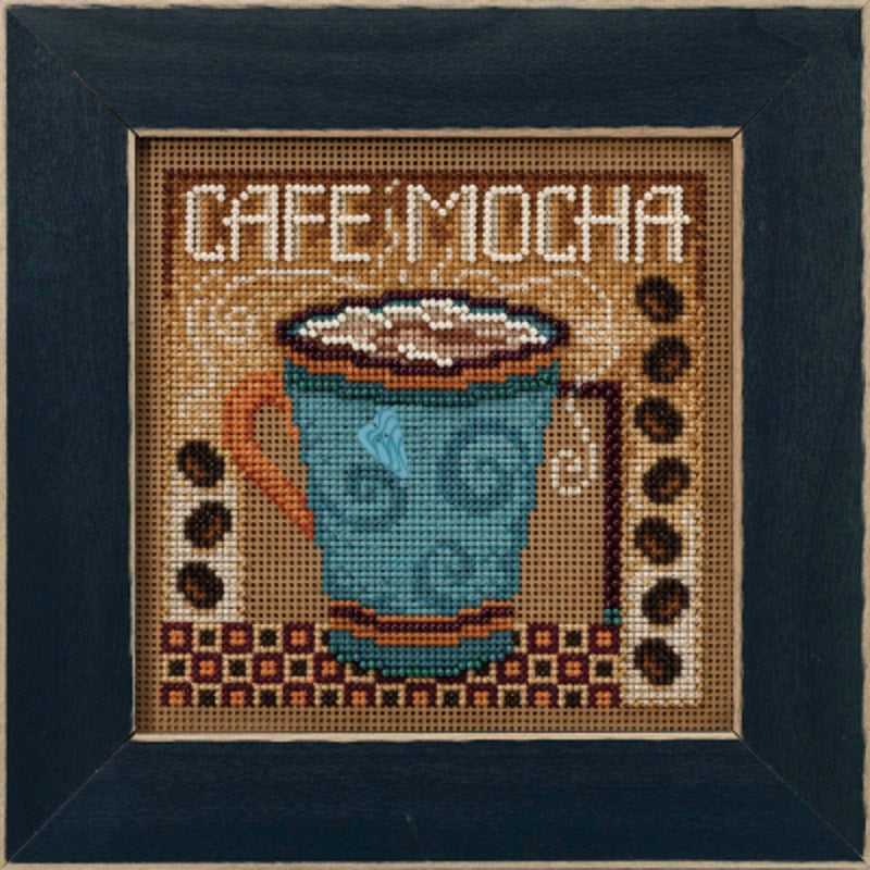 Cafe Mocha - Mill Hill Buttons and Beads - Cross Stitch Kit