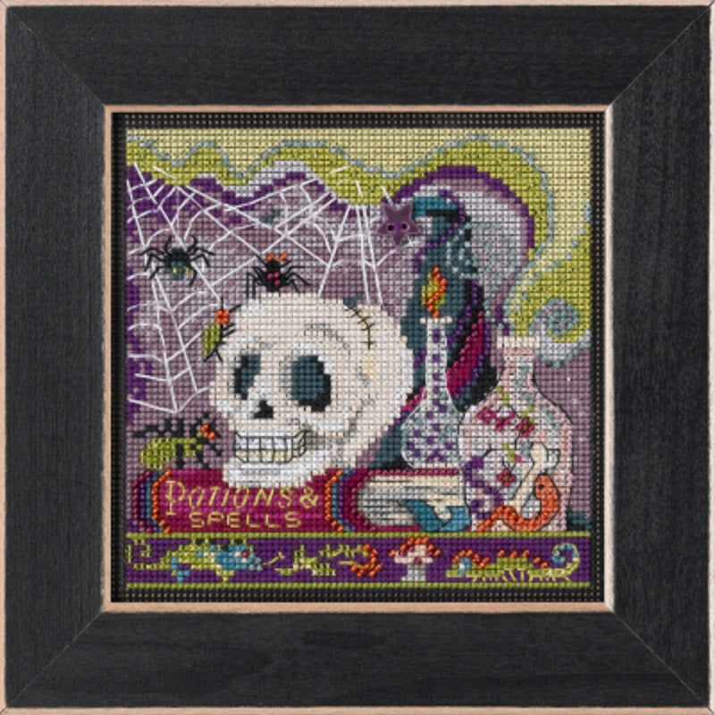 Potions and Spells - Mill Hill Buttons and Beads - Cross Stitch Kit