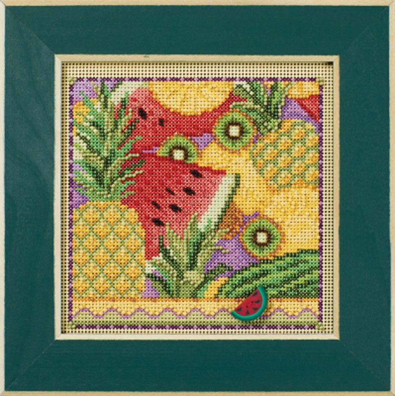 Summer Fruit - Mill Hill Buttons and Beads - Cross Stitch Kit