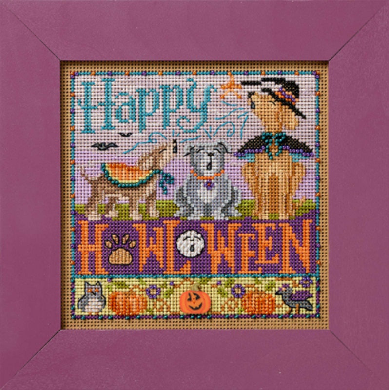 Happy Howl-oween - Mill Hill Buttons and Beads - Cross Stitch Kit