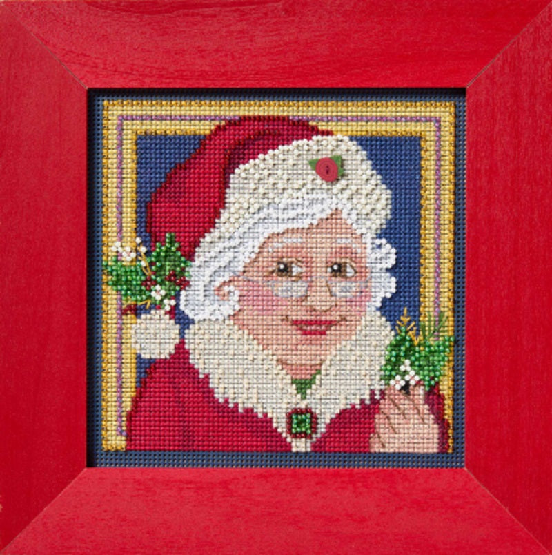 Mrs. Claus - Mill Hill Buttons and Beads - Cross Stitch Kit