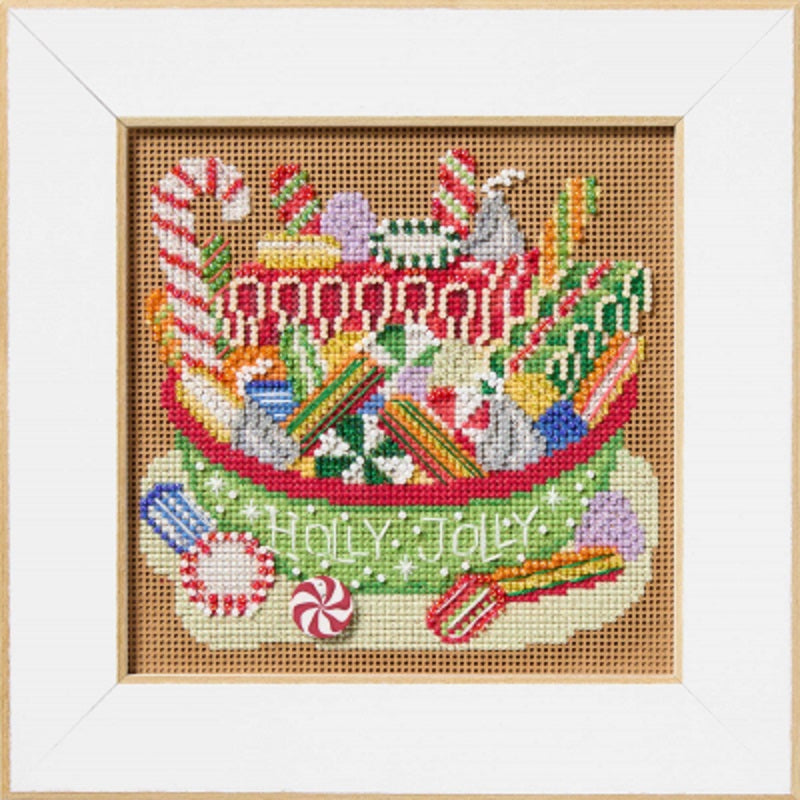 Christmas Candy - Mill Hill Buttons and Beads - Cross Stitch Kit