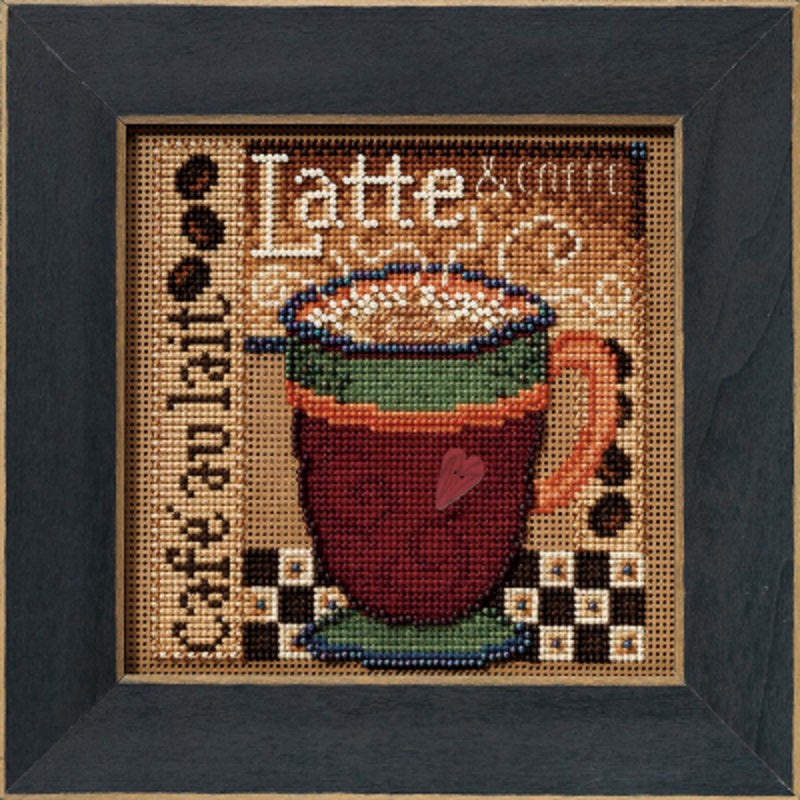 Latte - Mill Hill Buttons and Beads - Cross Stitch Kit