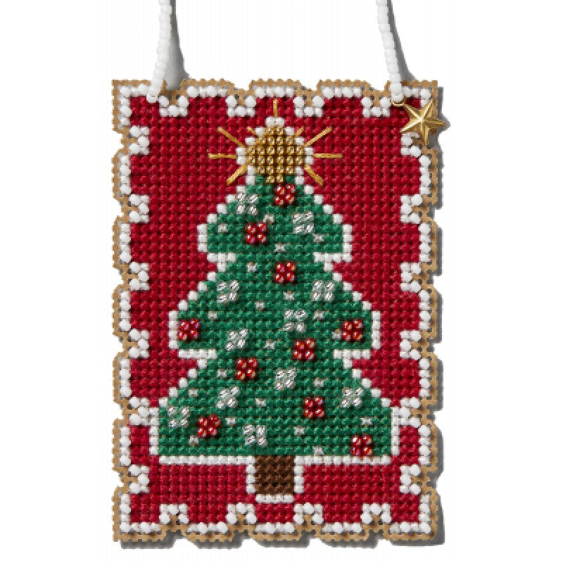 Christmas Tree - Mill Hill Charmed Holiday Stamps - Cross Stitch Kit