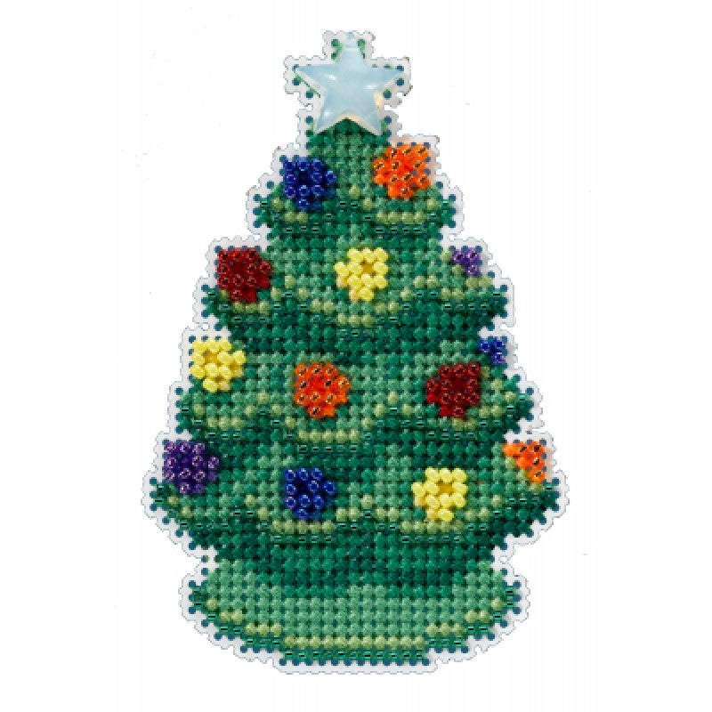 Ceramic Tree - Mill Hill - Winter Holiday - Cross Stitch Kit