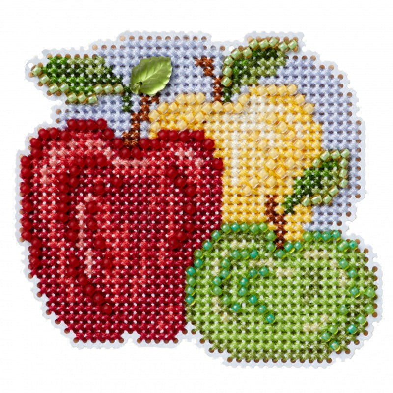 Apple Trio - Mill Hill - Autumn Harvest - Cross Stitch Kit