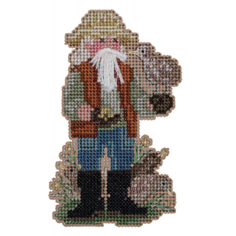 Kiwi Santa - Mill Hill - Down Under Santas - Cross Stitch Kit
