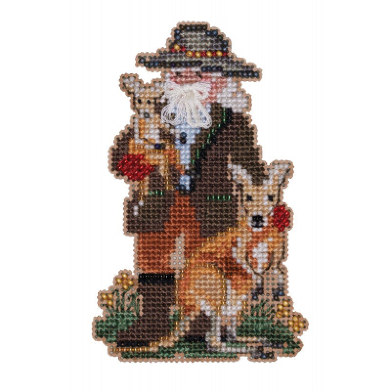 Kangaroo Santa - Mill Hill - Down Under Santas - Cross Stitch Kit