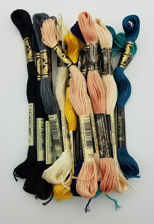DMC Floss Set for Minerva - Nora Corbett NC221