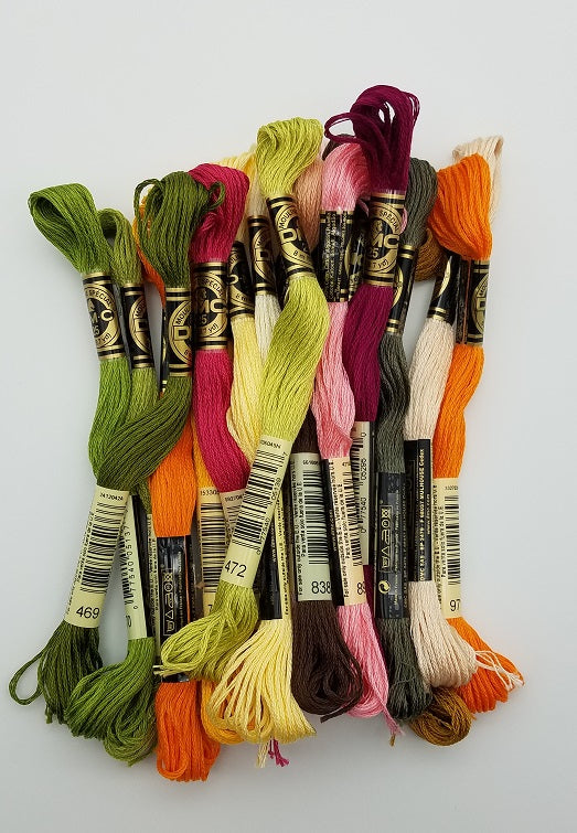 DMC Floss Set for Primrose Bridesmaid - Nora Corbett NC287