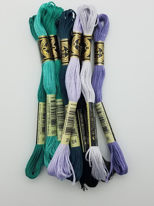 DMC Floss Set for Masqued Mischief - Nora Corbett NC295