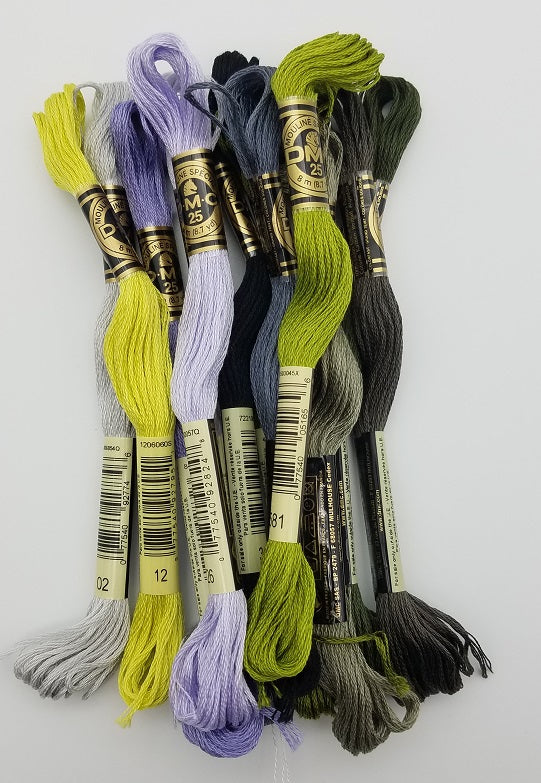 DMC Floss Set for Sea Witch - Nora Corbett NC296