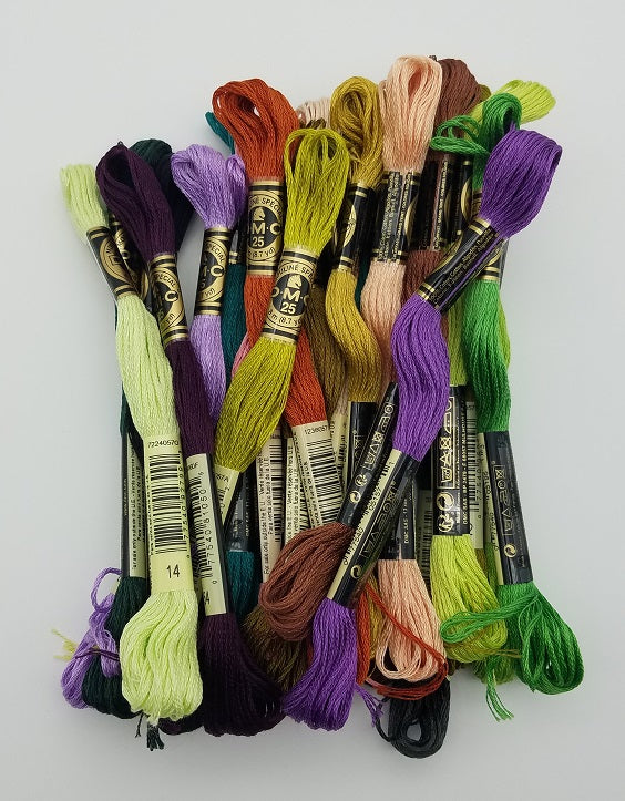 DMC Floss Set for June Bug - Nora Corbett NC310
