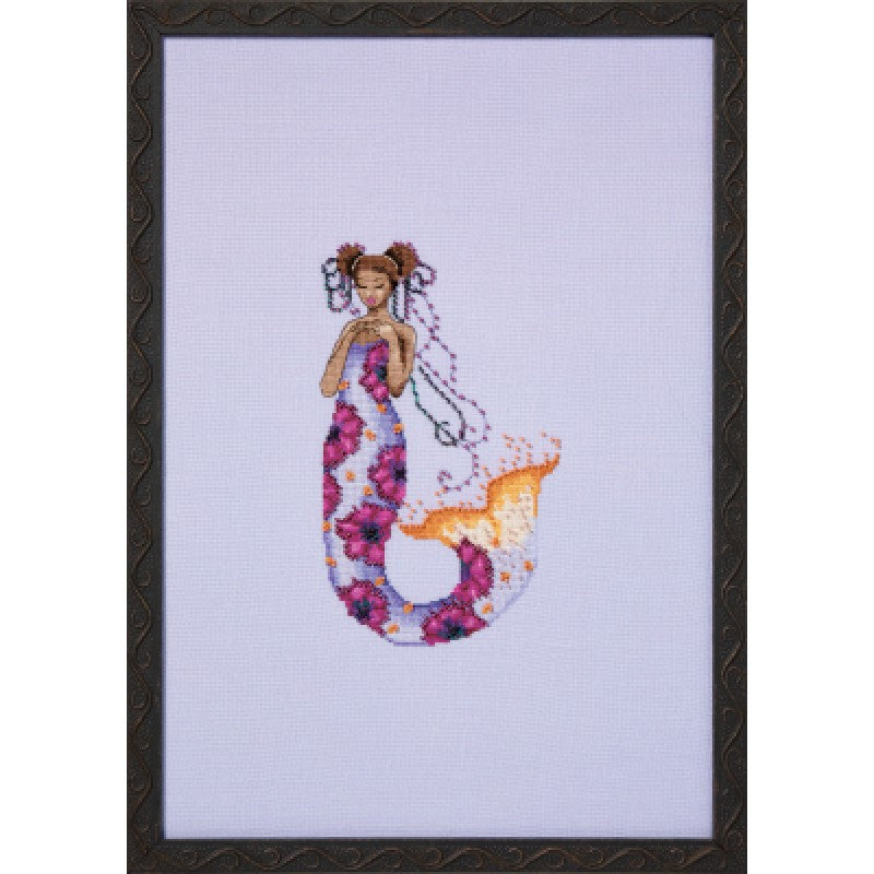 Saint Kitts Mermaid - Nora Corbett - Chart, Beads, Specialty Thread - NC373