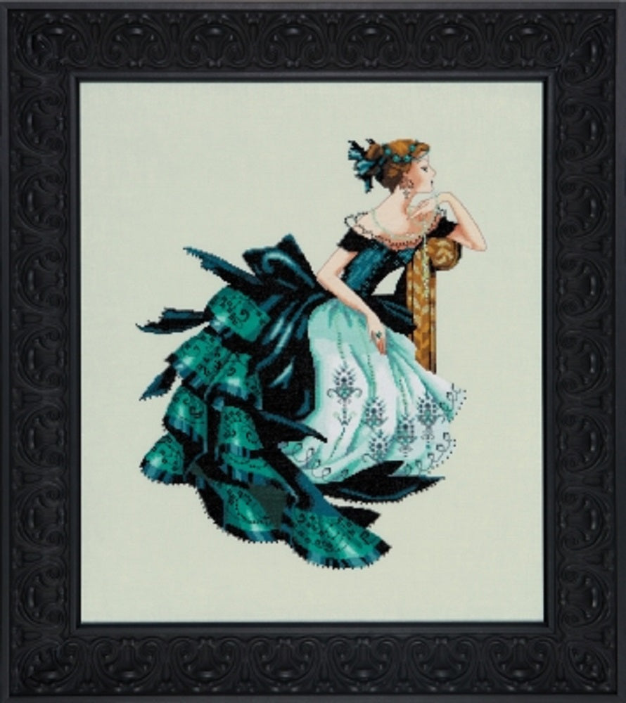 Portrait of Veronica - Mirabilia - Chart, Beads, All Thread - MD147