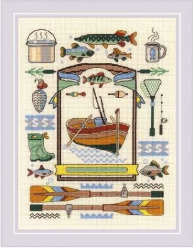 Good Catch - Riolis - Cross Stitch Kit