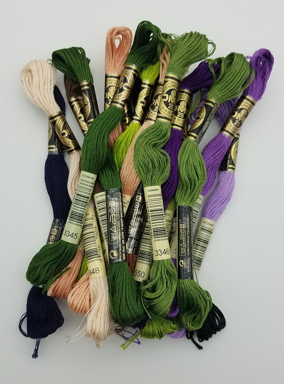 Lady Skein - Nora Corbett - Chart, Beads, All Thread - NC272