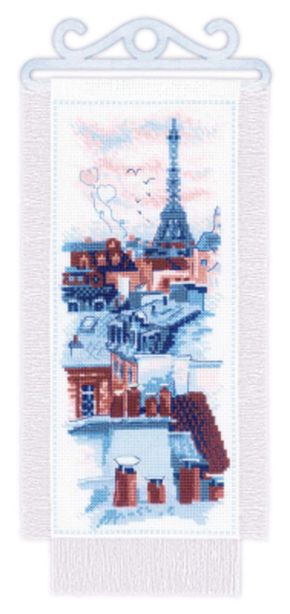 Paris Roofs - Riolis - Cross Stitch Kit