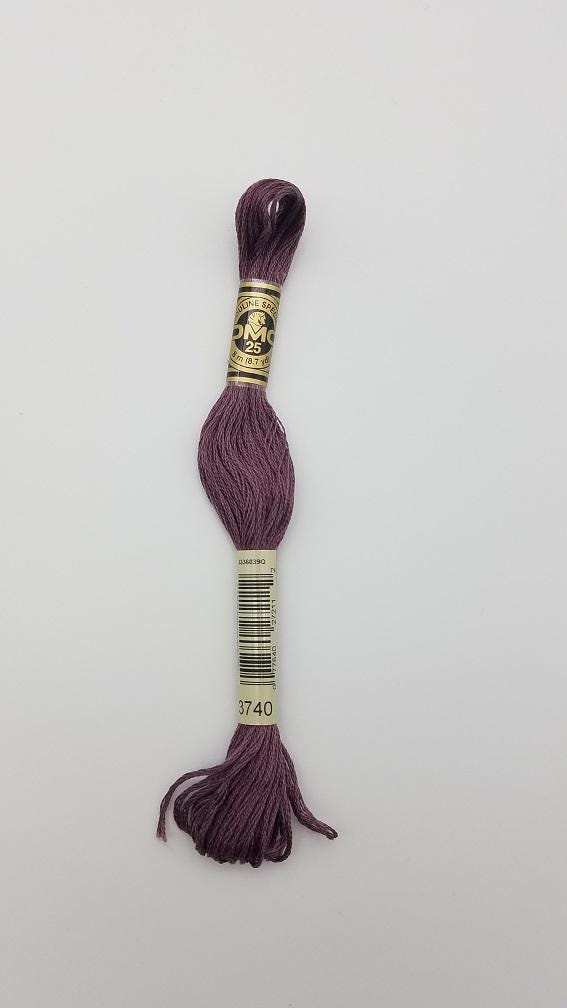 DMC 3740 - 6-Strand Floss - Antique Violet Dark