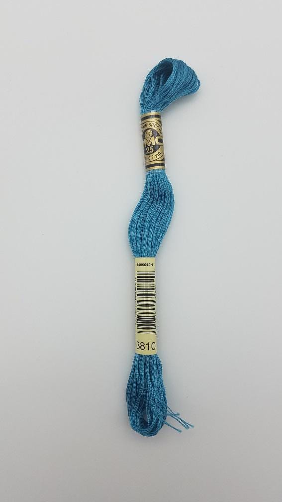 DMC 3810 - 6-Strand Floss - Turquoise Dark